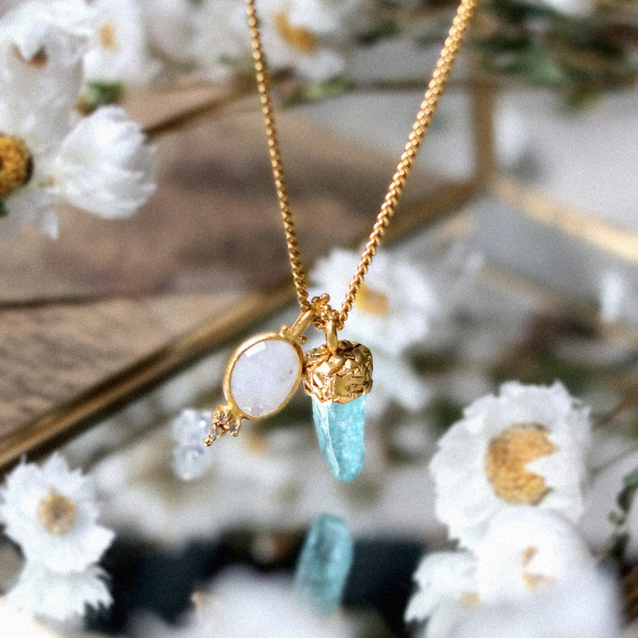 Sparkling Crystal Necklace-Tales From Within • Necklace