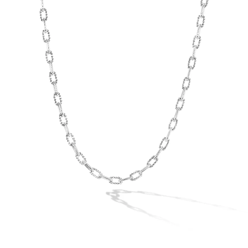 Custom Gemstone Pendant Necklace-DY Madison® Chain Necklace in Sterling Silver\, 3mm