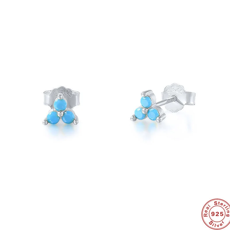 White gold color-Turquoise