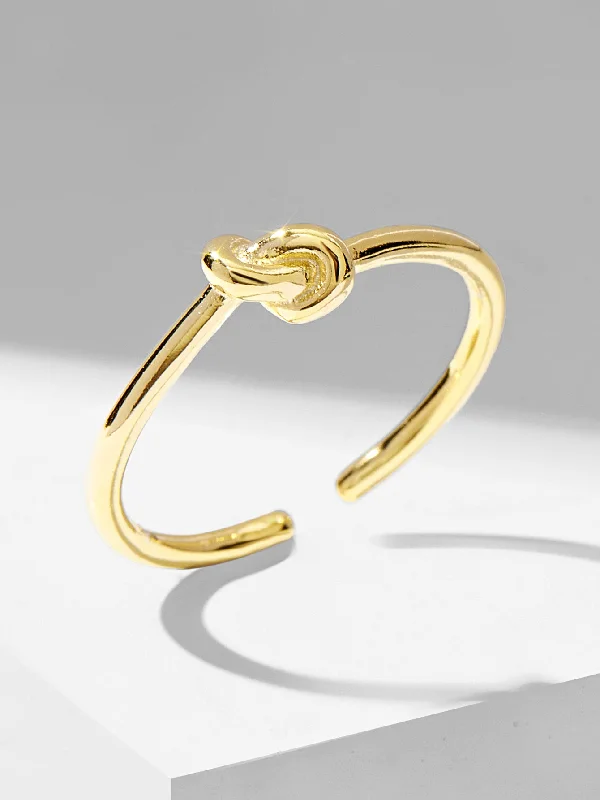 Winding Open Ring-Gold