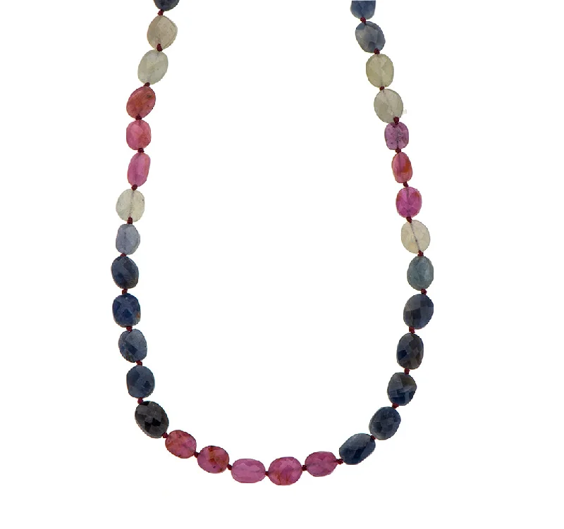 Layered Heart Pendant Necklace-Nava Zahavi Radiant Spectrum Necklace