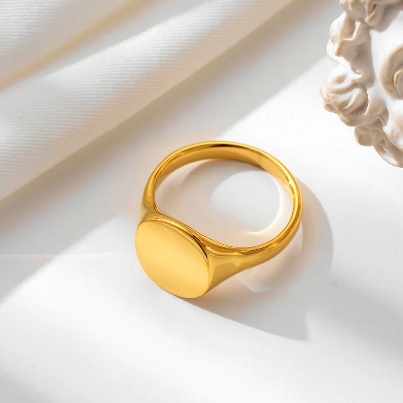 Geometric Ellipse Ring