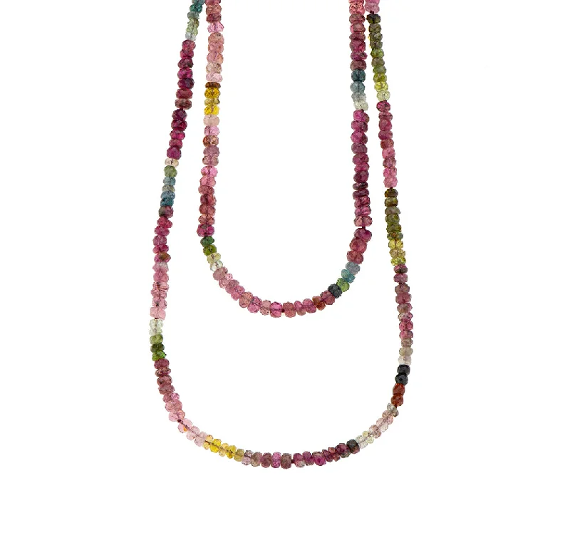 Fashionable Pendant Necklace-Nava Zahavi Colorful Tourmaline Necklace