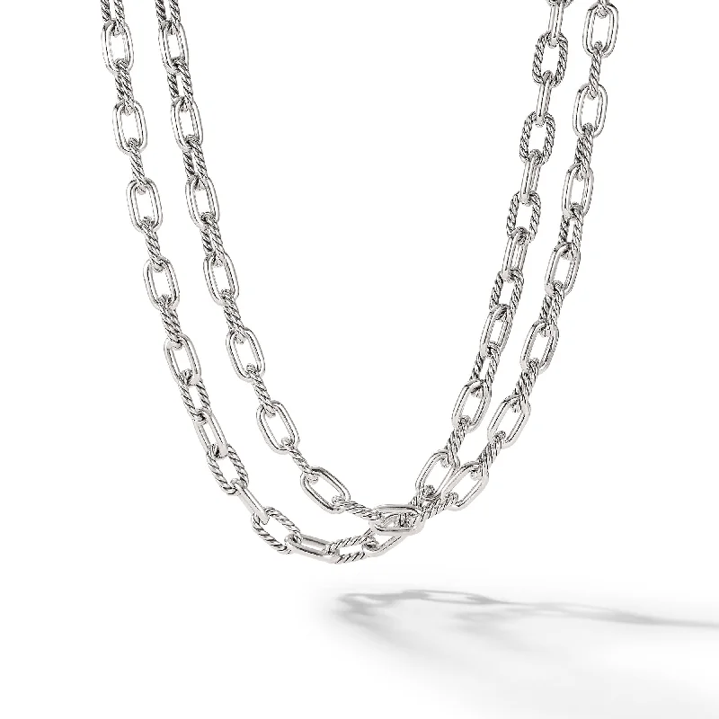 Large Statement Necklace-DY Madison® Chain Necklace in Sterling Silver\, 8.5mm