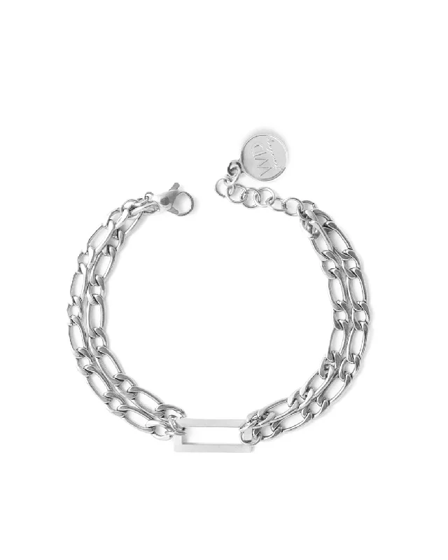 Friendship Bracelet for Women-Arnold Silver Bracelet