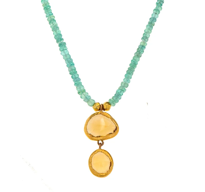 Statement Heart Necklace-Nava Zahavi Pine Necklace