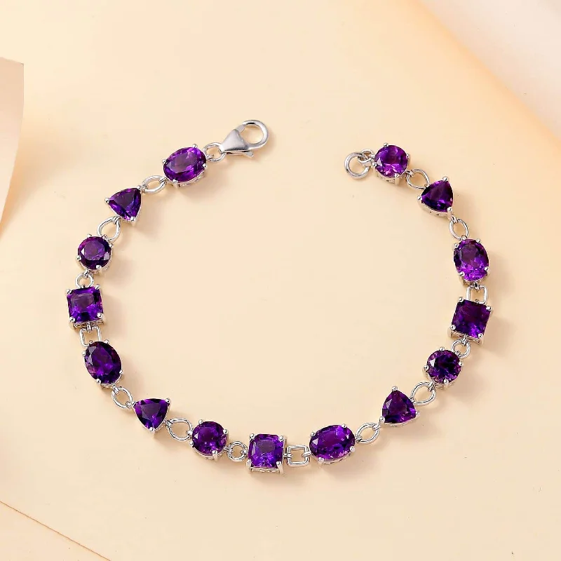 Designer Diamond Bracelet-Royal Amethyst Bracelet