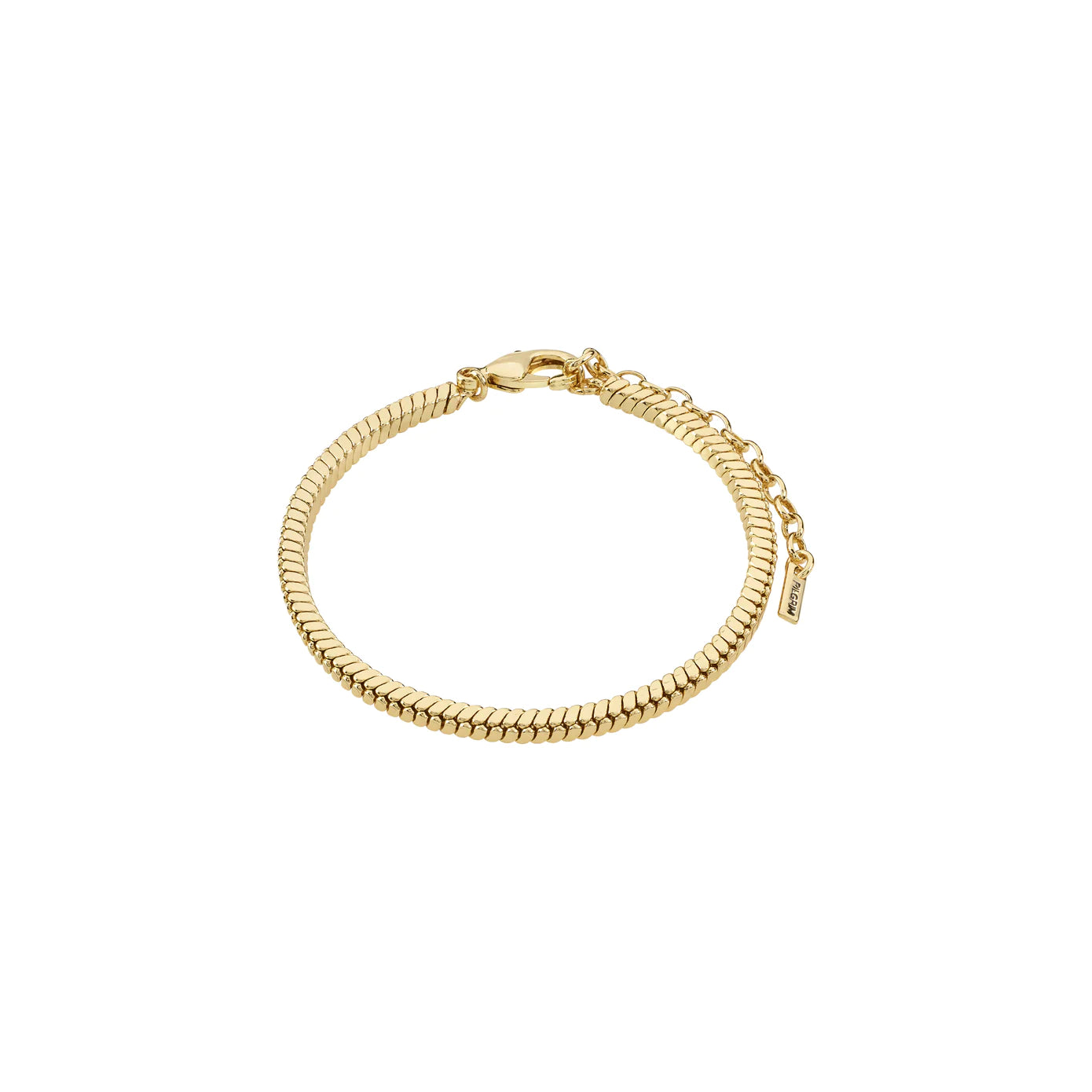 Classic Leather Wrap Bracelet-Dominique Gold Plated Bracelet