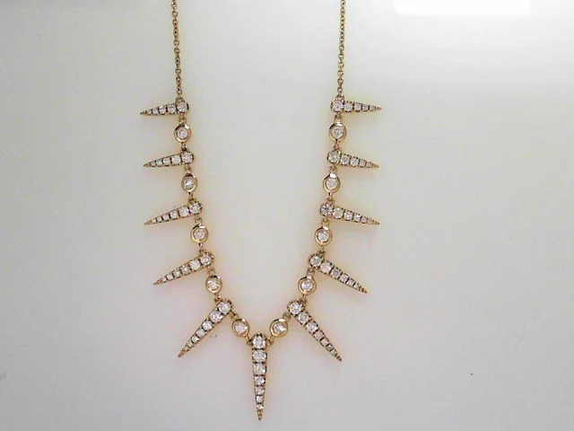 Silver Chain Necklace-Diamond Necklace