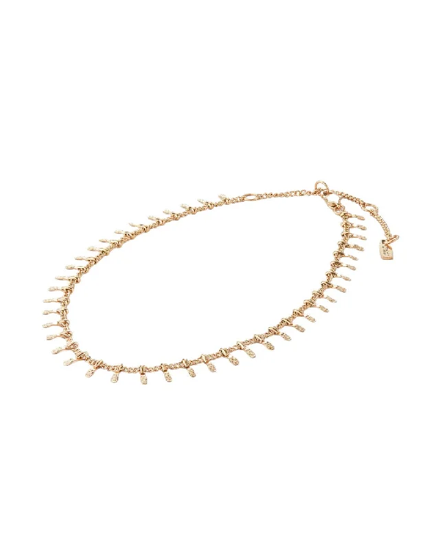 Luxury Pearl Bracelet-Lumi Anklet - Gold