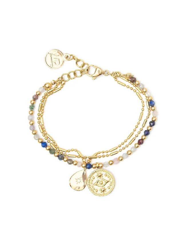 Infinity Love Bracelet-Mati Gold Bracelet