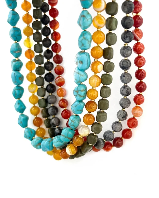 Choker Necklace for Women-Harper Beaded Necklace || Choose Color