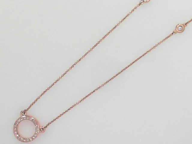 Dainty Diamond Necklace-Diamond Necklace