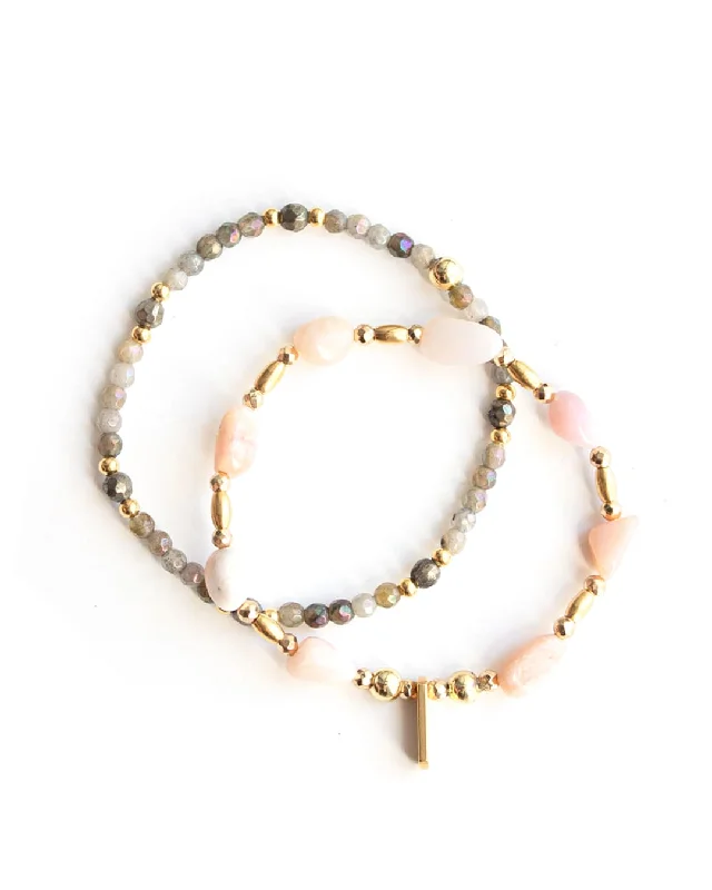 Diamond Heart Bracelet-Rosalia Gold Bracelet