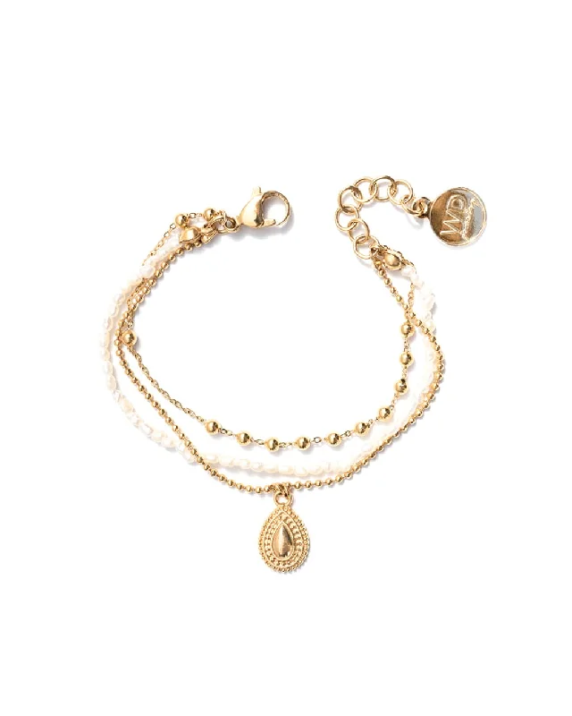 Rose Gold Chain Bracelet-Colette Gold Bracelet