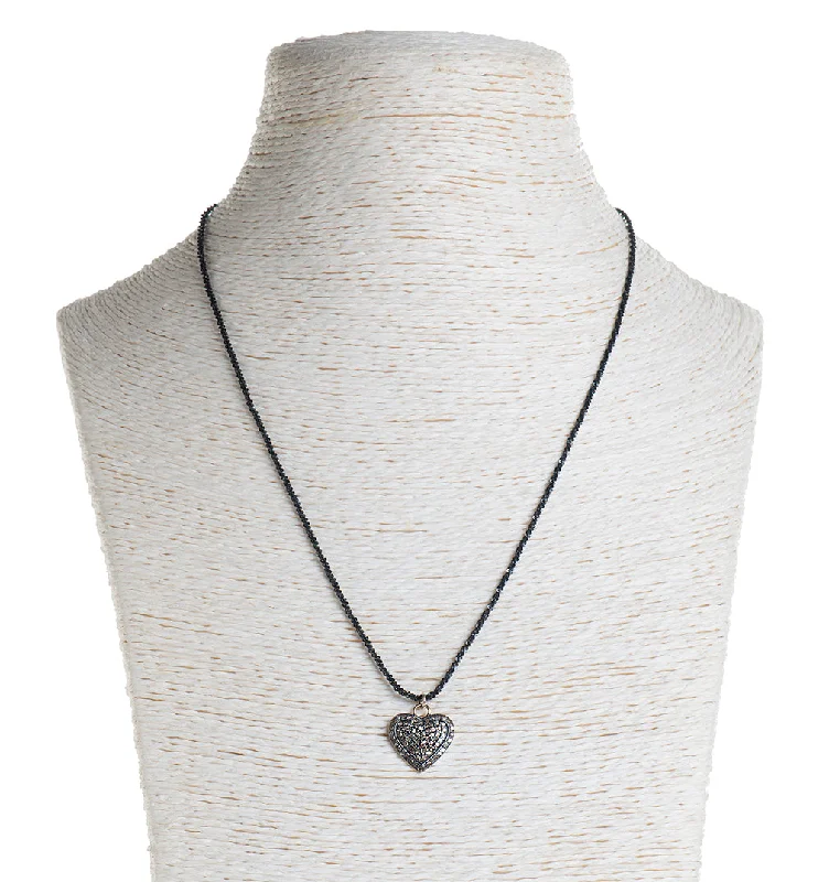 Opal Gemstone Necklace-Nava Zahavi Heart Affection Necklace